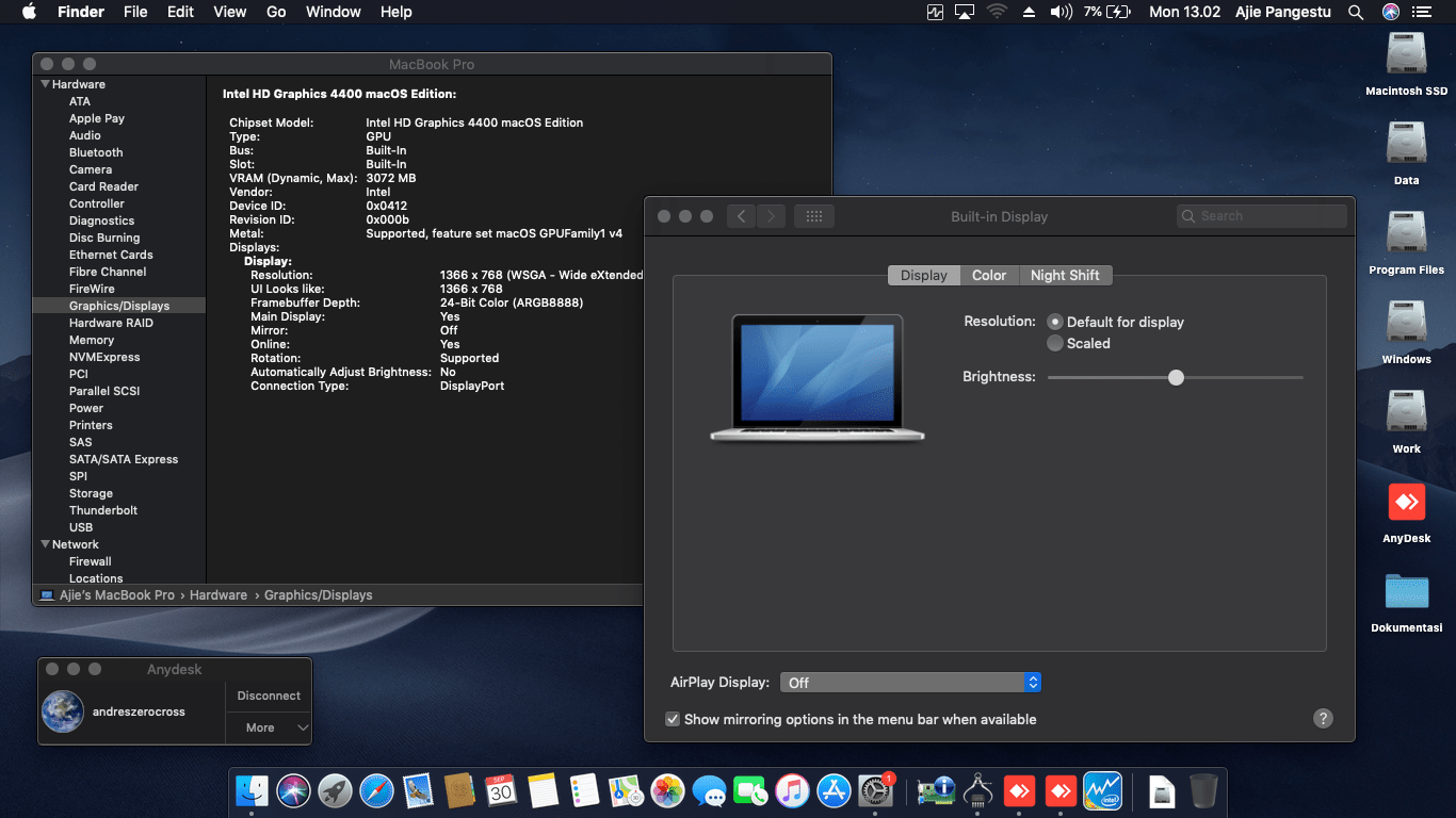 ASUS X455LD WX104D [Intel HD 4400] 6